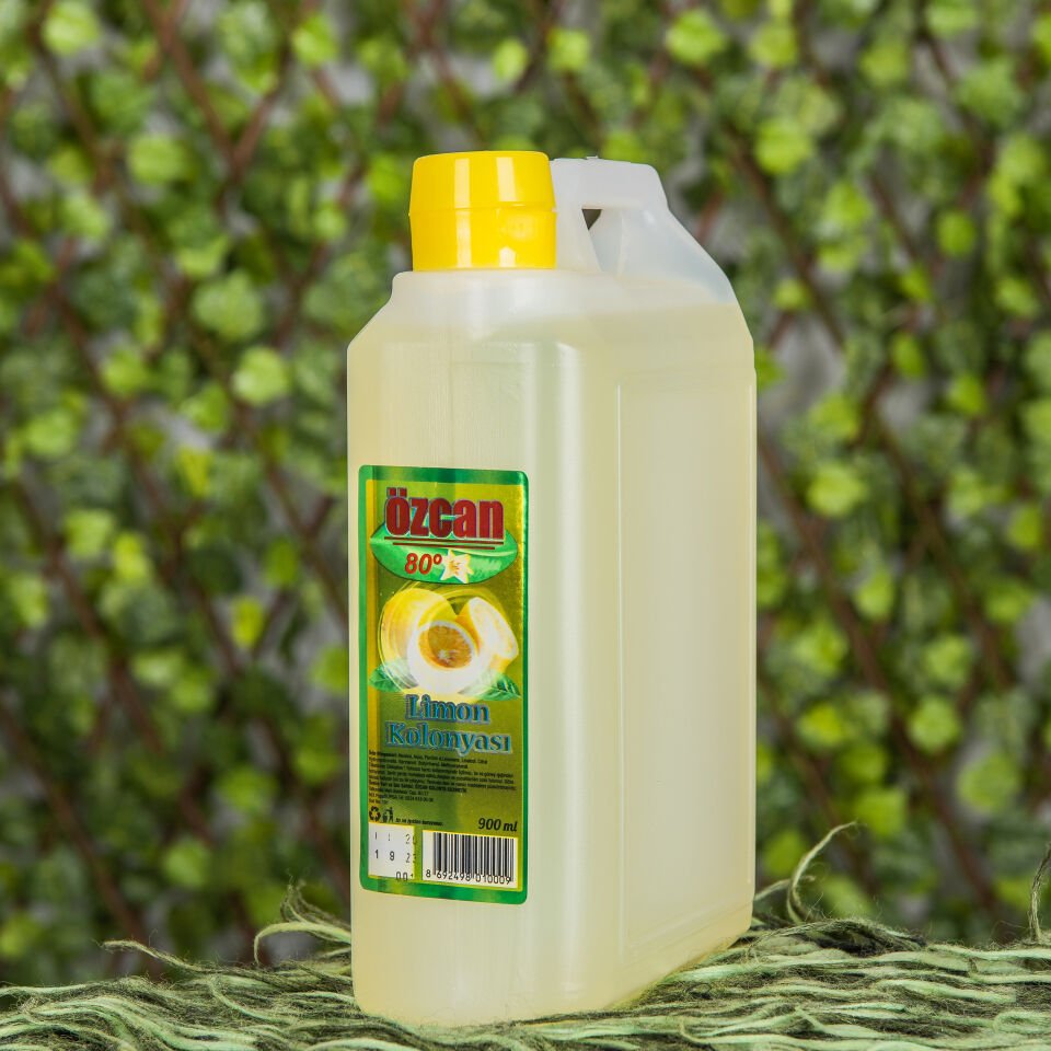 Limon Kolonyası 900ml Ekonomik Çanta Plastik Şişe