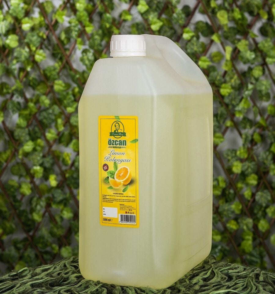 Limon Kolonyası 5000ml Ekonomik Çanta Bidon Şişe