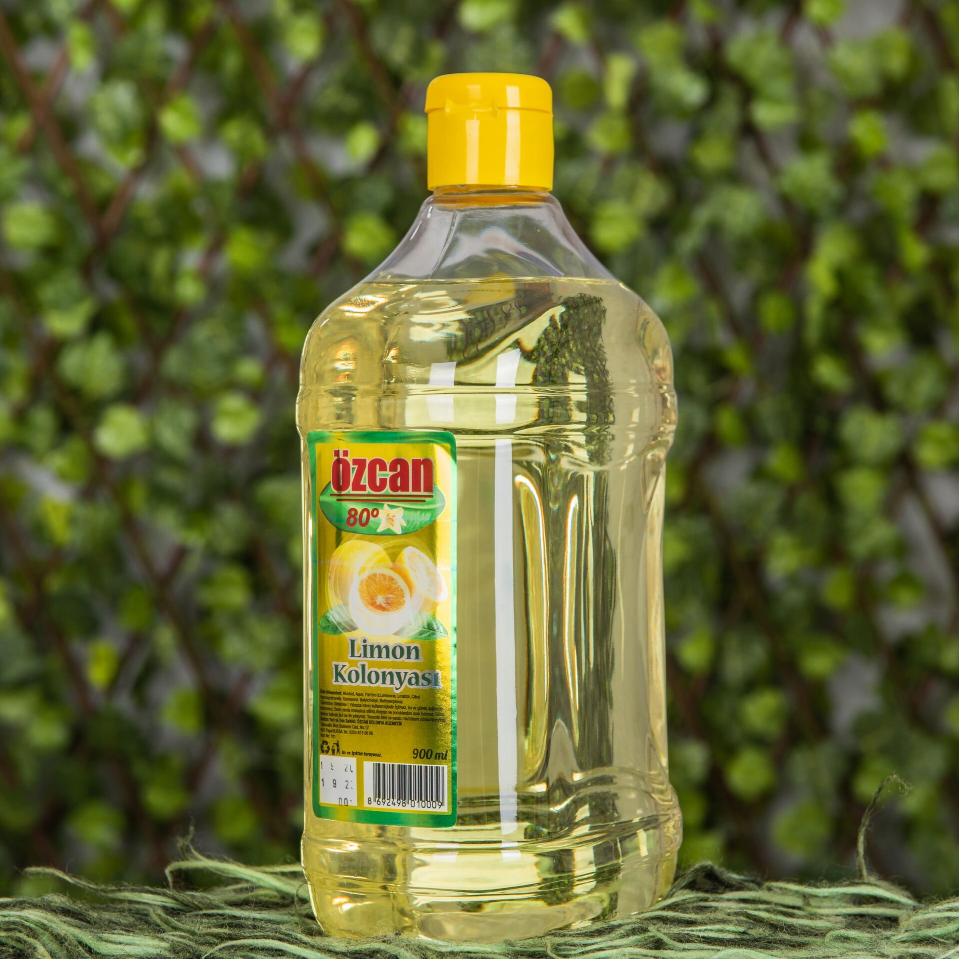 Limon Kolonyası 900ml Ekonomik Çanta Pet Şişe