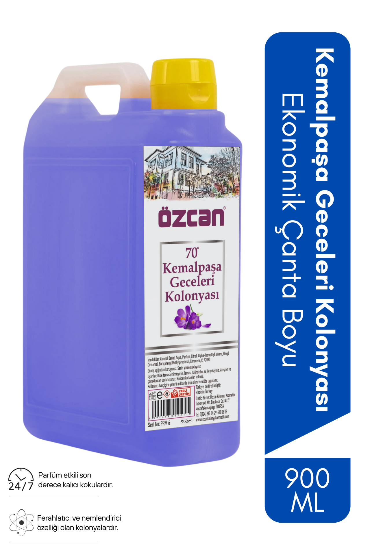 Kemalpaşa Geceleri 900ml Ekonomik Çanta Plastik Şişe