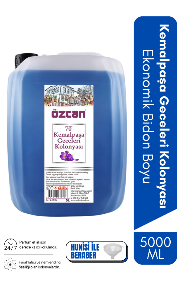 Kemalpaşa Geceleri 5000ml Ekonomik Çanta Bidon Şişe