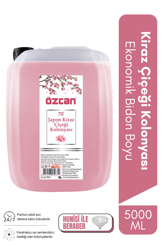 Japon Kiraz Çiçeği 5000ml Ekonomik Çanta Bidon Şişe