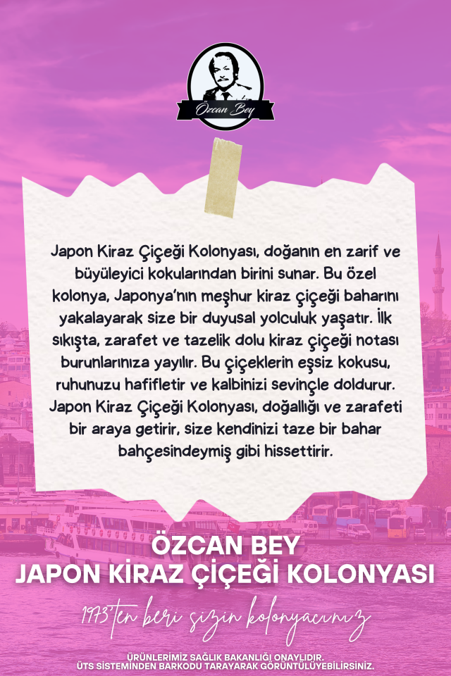 Japon Kiraz Çiçeği 5000ml Ekonomik Çanta Bidon Şişe