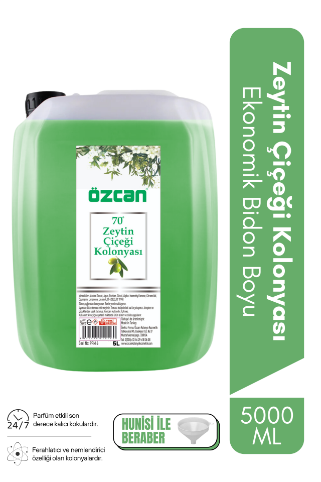Zeytin Çiçeği 5000ml Ekonomik Çanta Bidon Şişe