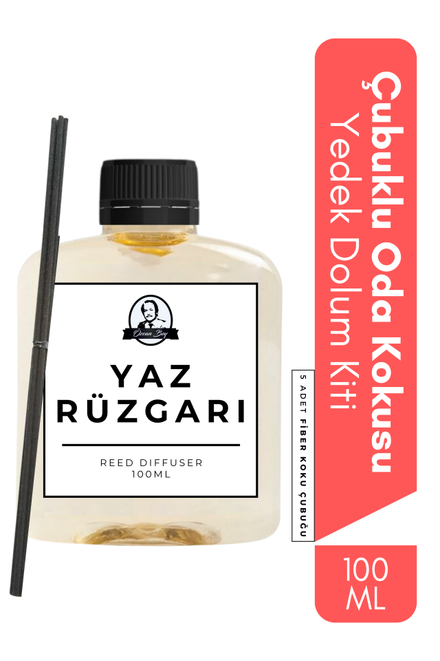 Yaz Rüzgarı Yedek Çubuklu Oda Ve Ortam Kokusu Esansı Refill 100ml