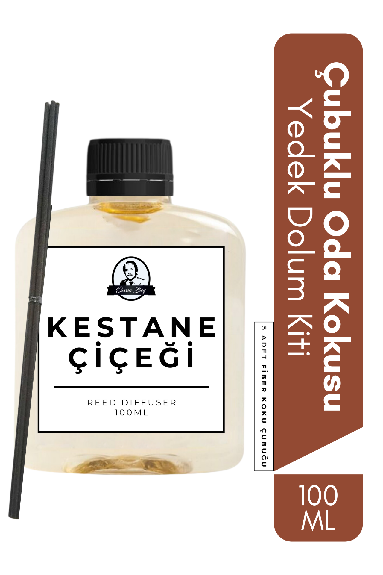 Kestane Çiçeği Yedek Çubuklu Oda Ve Ortam Kokusu Esansı Refill 100ml