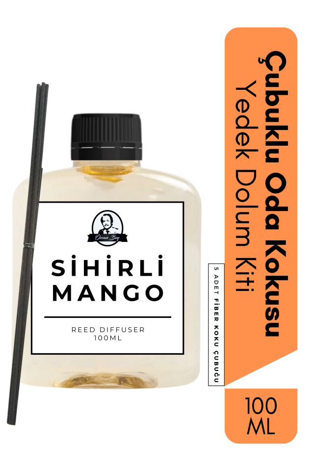 Sihirli Mango Yedek Çubuklu Oda Ve Ortam Kokusu Esansı Refill 100ml
