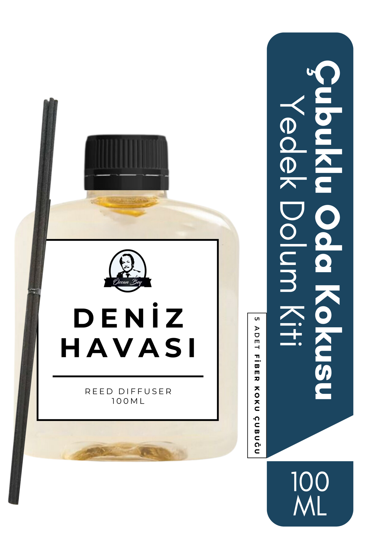 Deniz Havası Yedek Çubuklu Oda Ve Ortam Kokusu Esansı Refill 100ml