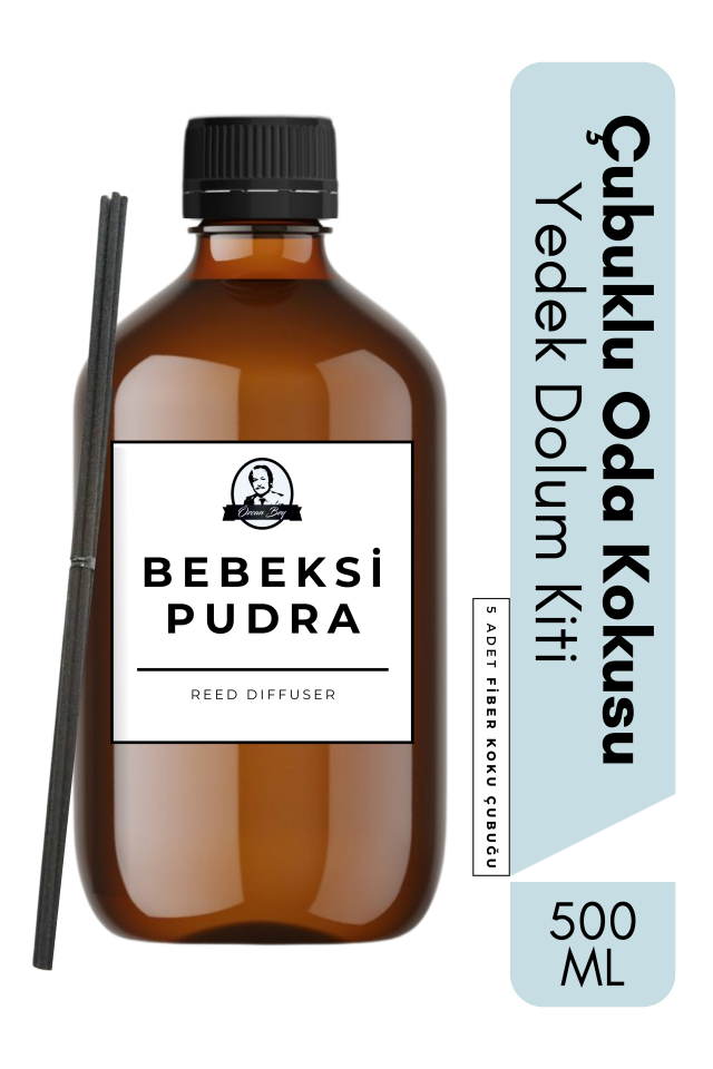 Bebeksi Pudra Yedek Çubuklu Oda Ve Ortam Kokusu Esansı Refill 500ml