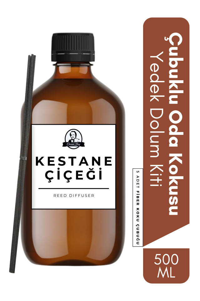 Kestane Çiçeği Yedek Çubuklu Oda Ve Ortam Kokusu Esansı Refill 500ml