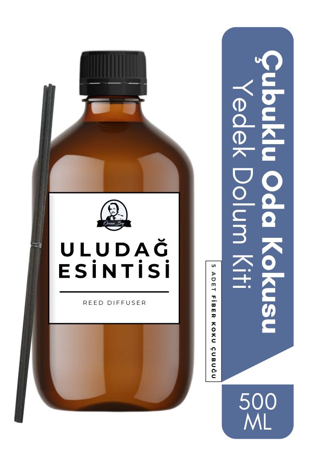 Uludağ Esintisi Yedek Çubuklu Oda Ve Ortam Kokusu Esansı Refill 500ml