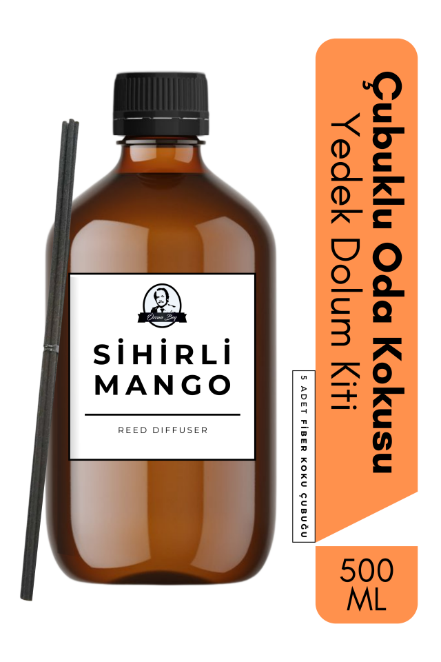 Sihirli Mango Yedek Çubuklu Oda Ve Ortam Kokusu Esansı Refill 500ml
