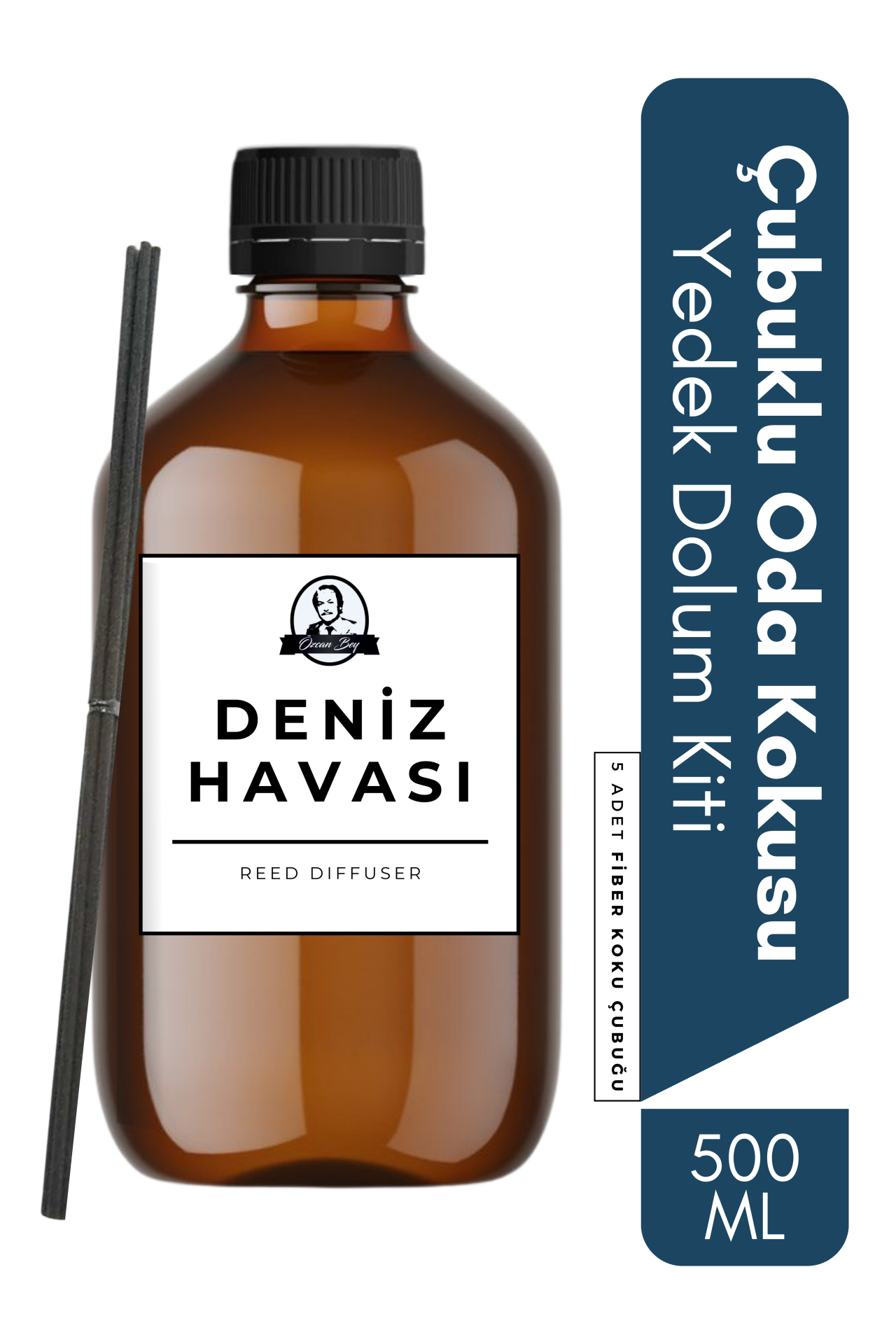 Deniz Havası Yedek Çubuklu Oda Ve Ortam Kokusu Esansı Refill 500ml