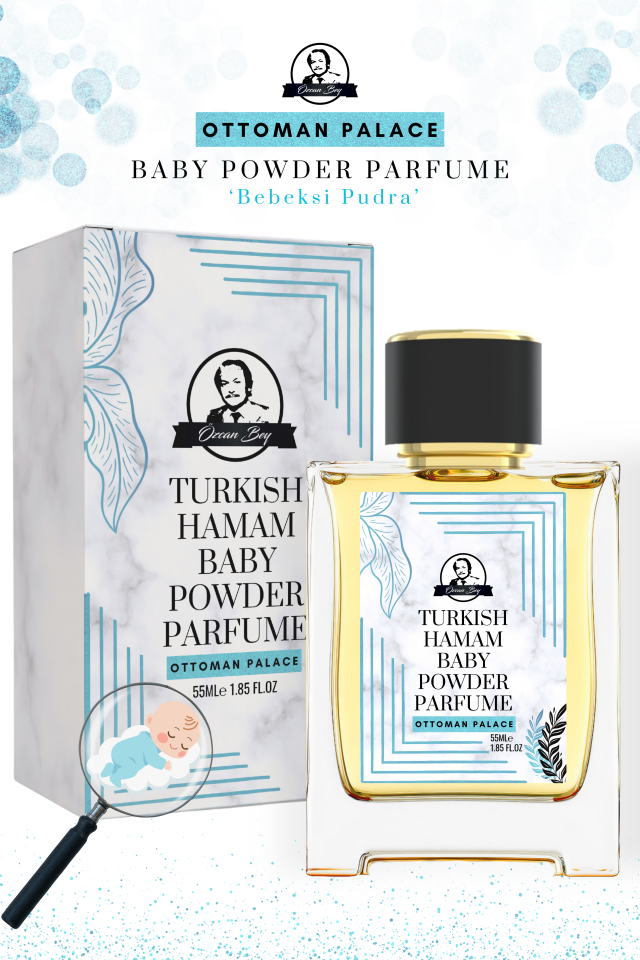 Ottoman Serisi Bebeksi Pudra Kokulu Parfüm Baby Powder 55ml
