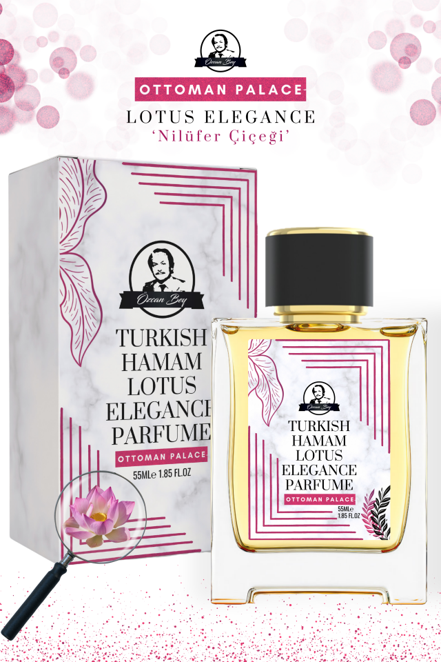 Ottoman Serisi Nilüfer Çiçeği Kokulu Parfüm Lotus Elegance 55ml