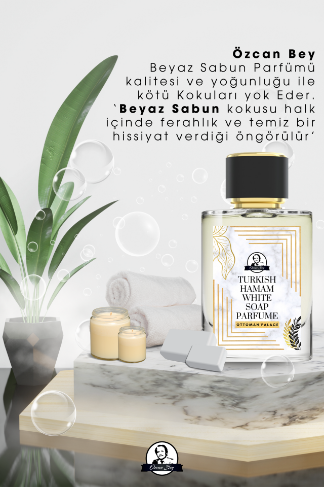 Ottoman Serisi Beyaz Sabun Kokulu Parfüm White Soap 100ml