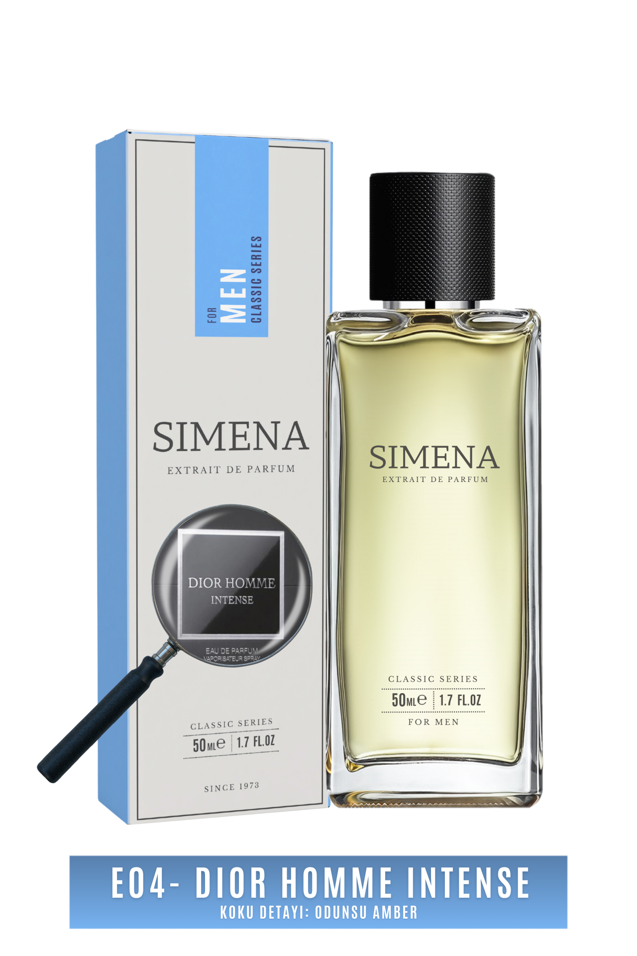 Simena E04 - Homme Intense Odunsu Amber 50ml