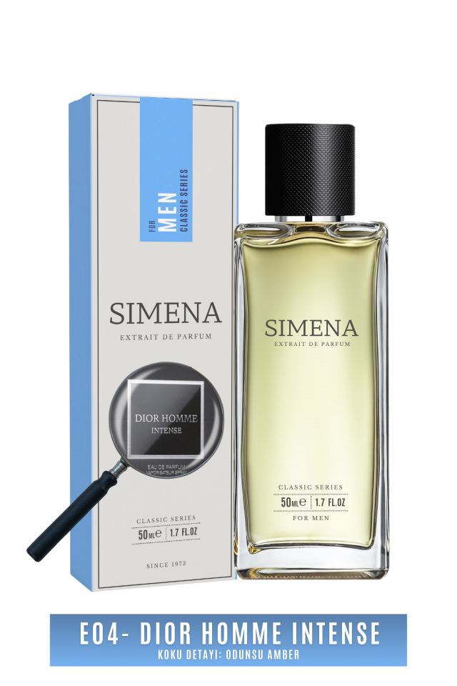 Simena E04 - Homme Intense Odunsu Amber 50ml