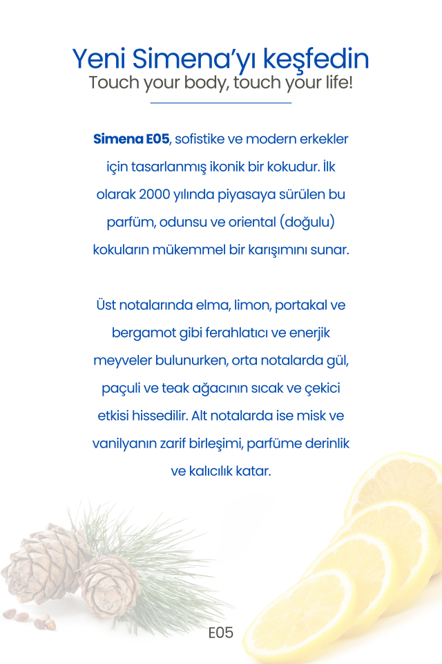 Simena E05 - Dunhill Desire Meyveli Misk 50ml