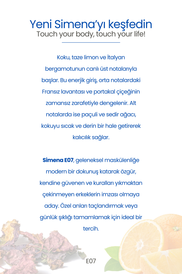 Simena E07 - Guilty Absolute Odunsu Misk 50ml