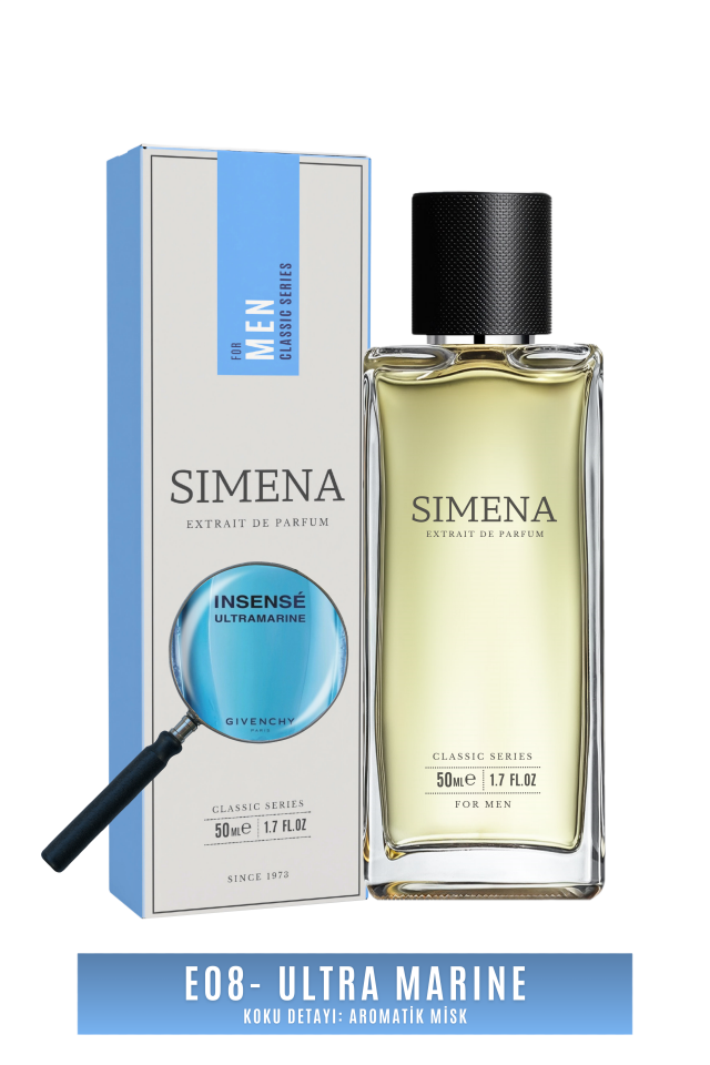 Simena E08 - Ultra Marine Aromatik Misk 50ml