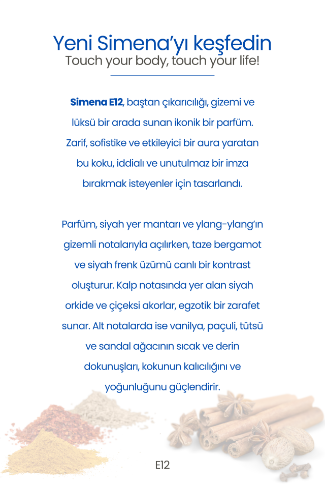 Simena E12 - T Ford Black Orchid Odunsu Misk 50ml