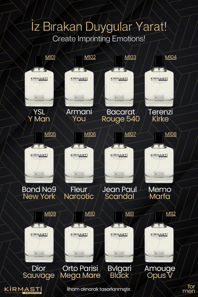 Kirmasti Selective M101 - YSL Y Man Fresh Misk 50ml
