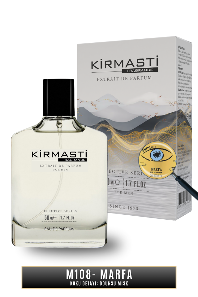 Kirmasti Selective M108 - Memo Marfa Odunsu Misk 50ml