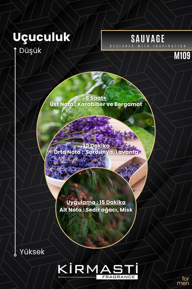 Kirmasti Selective M109 - Sauvage Aromatik Fujer 50ml