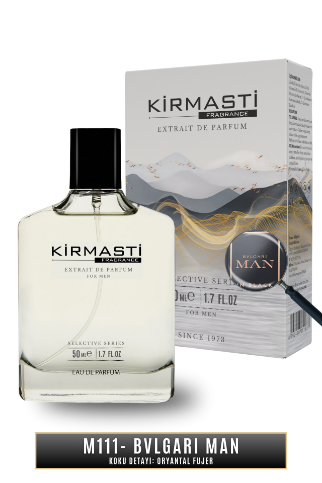 Kirmasti Selective M111 - Bvlgari Man Oryantal Fujer 50ml