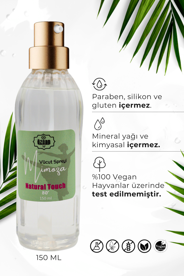 Mimoza Çiçeği Kadın Saç Ve Vücut Spreyi Mimosa Body Mist 150ml