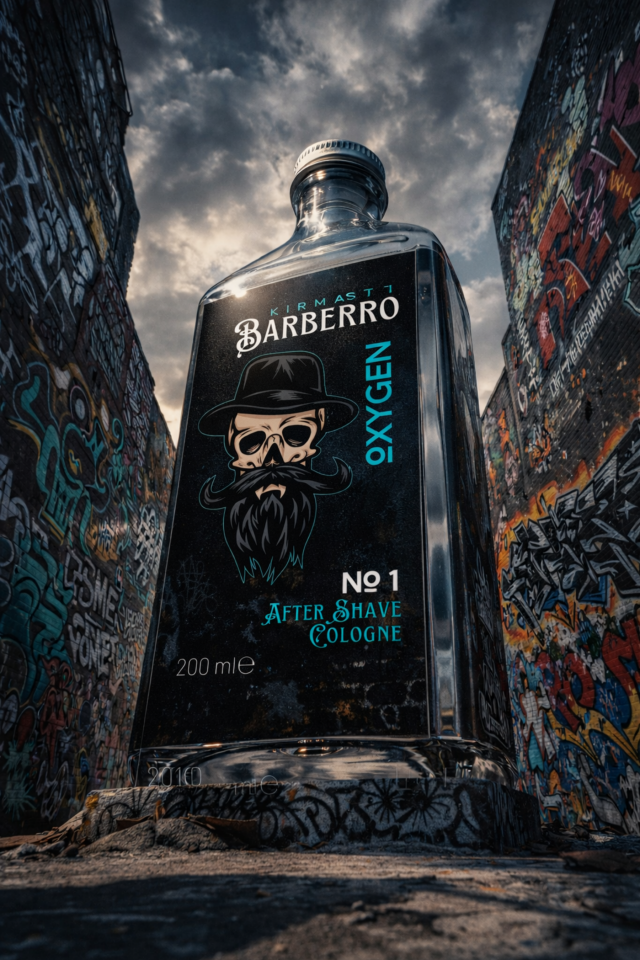 After Shave Serisi Oxygen No.1 Tıraş Sonrası Tahrişi Önleyici ve Nemlendirici Kolonya 200ml