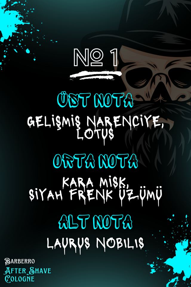 After Shave Serisi Oxygen No.1 Tıraş Sonrası Tahrişi Önleyici ve Nemlendirici Kolonya 200ml