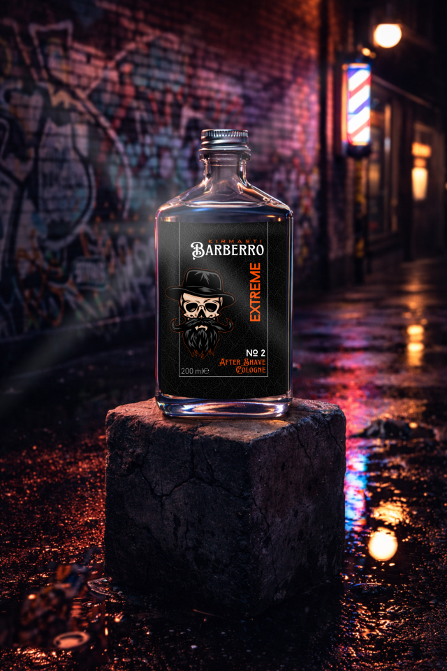 After Shave Serisi Extreme No.2 Tıraş Sonrası Tahrişi Önleyici ve Nemlendirici Kolonya 200ml