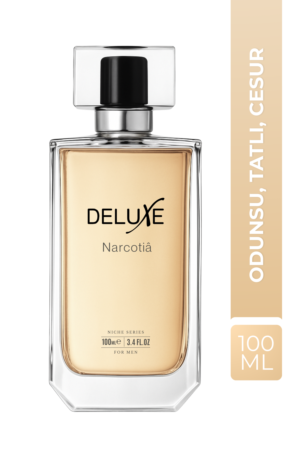 Narcotiâ EDP Erkek Parfüm 100ml | Meyveli, Taze | Tarçın, Lavanta, Ananas, Amber, Sedir