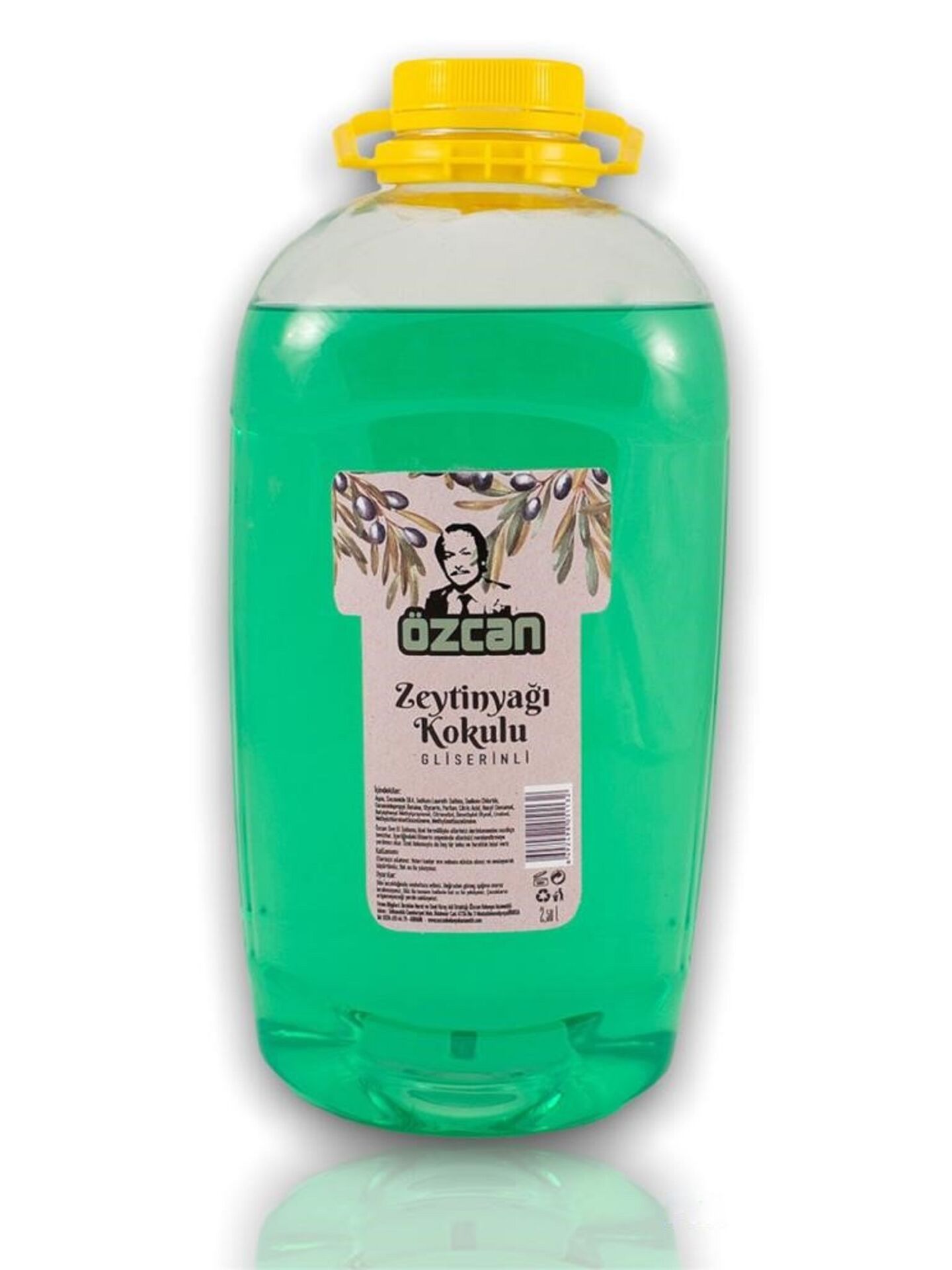 Gliserin Etkili Zeytinyağı Özlü Nemlendirici Parfümlü Sıvı Sabun 2500ml