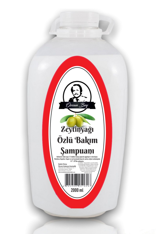 Dökülme Ve Kırılma Karşıtı Prokeratin-kolajen Zeytinyağı Özlü Komple Bakım Şampuanı 2 Litre