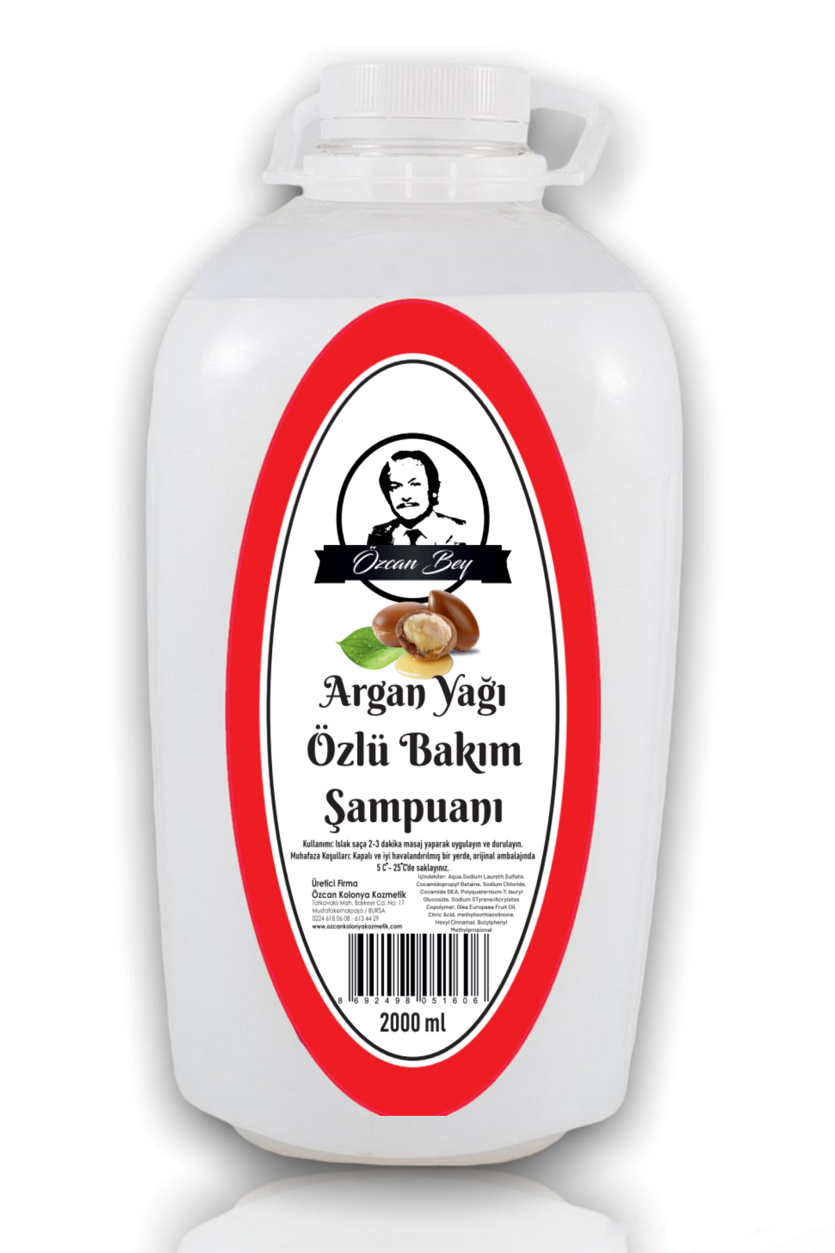 Dökülme Ve Kırılma Karşıtı Prokeratin-kolajen Argan Yağı Özlü Komple Bakım Şampuanı 2 Litre