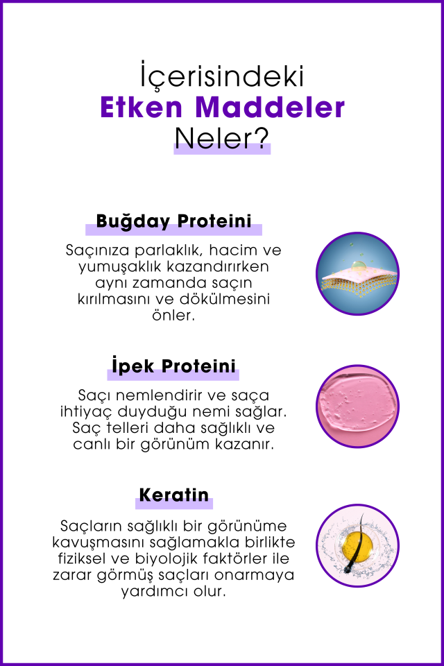 Zarar Görmüş ve Yıpranmış Saçlar için Keratin Etkili Saç Bakım Maskesi 500ml (Canlandırıcı)