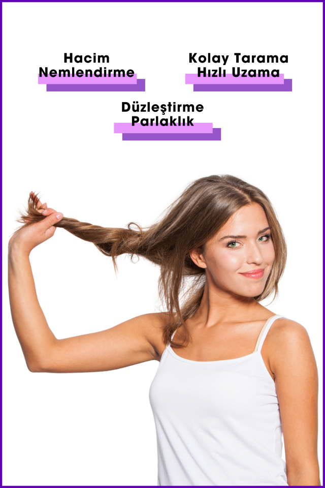 Zarar Görmüş ve Yıpranmış Saçlar için Keratin Etkili Saç Bakım Maskesi 500ml (Canlandırıcı)