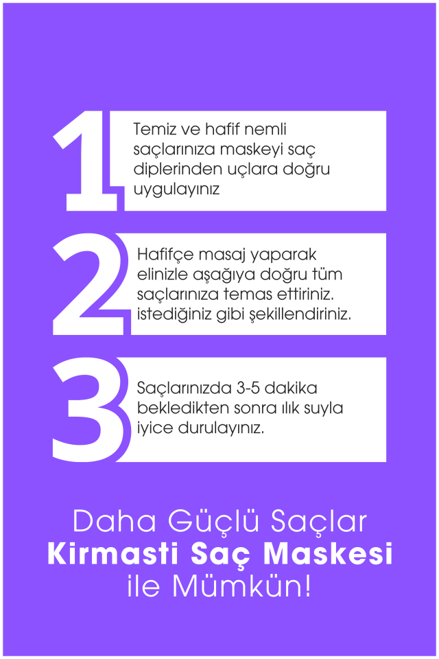 Zarar Görmüş ve Yıpranmış Saçlar için Keratin Etkili Saç Bakım Maskesi 500ml (Canlandırıcı)