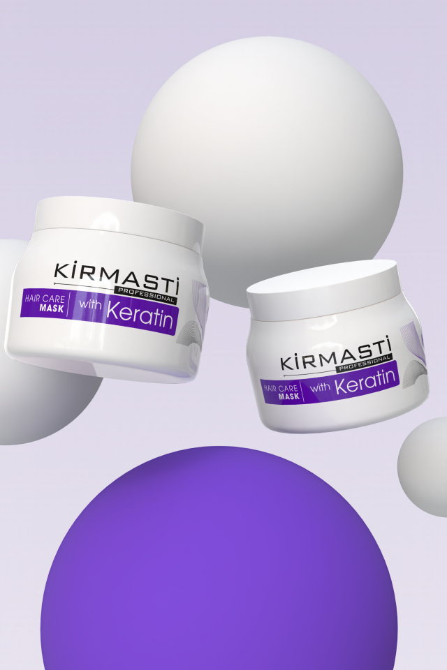 Zarar Görmüş ve Yıpranmış Saçlar için Keratin Etkili Saç Bakım Maskesi 500ml (Canlandırıcı)