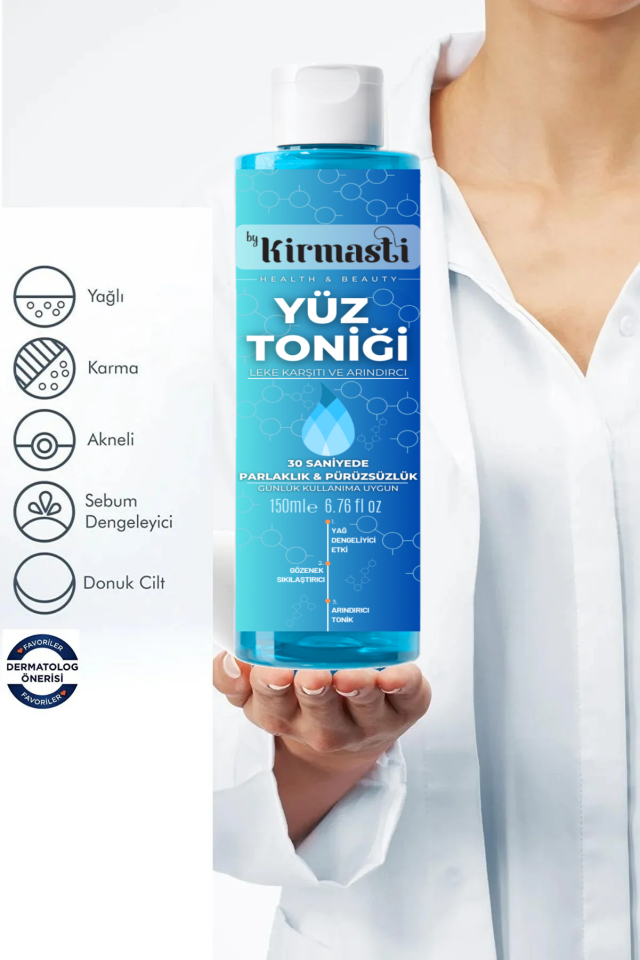 Akneye Eğilim Gösteren Ciltler Için Gözenek Sıkılaştırıcı, Arındırıcı Ve Yağ Dengeleyici Tonik 200ml