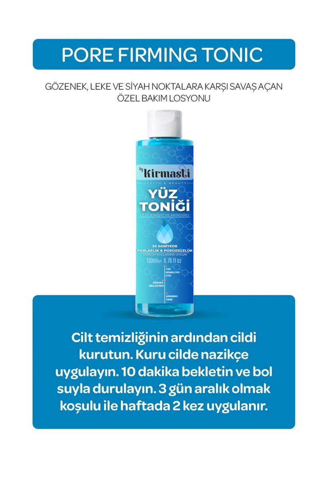 Akneye Eğilim Gösteren Ciltler Için Gözenek Sıkılaştırıcı, Arındırıcı Ve Yağ Dengeleyici Tonik 200ml