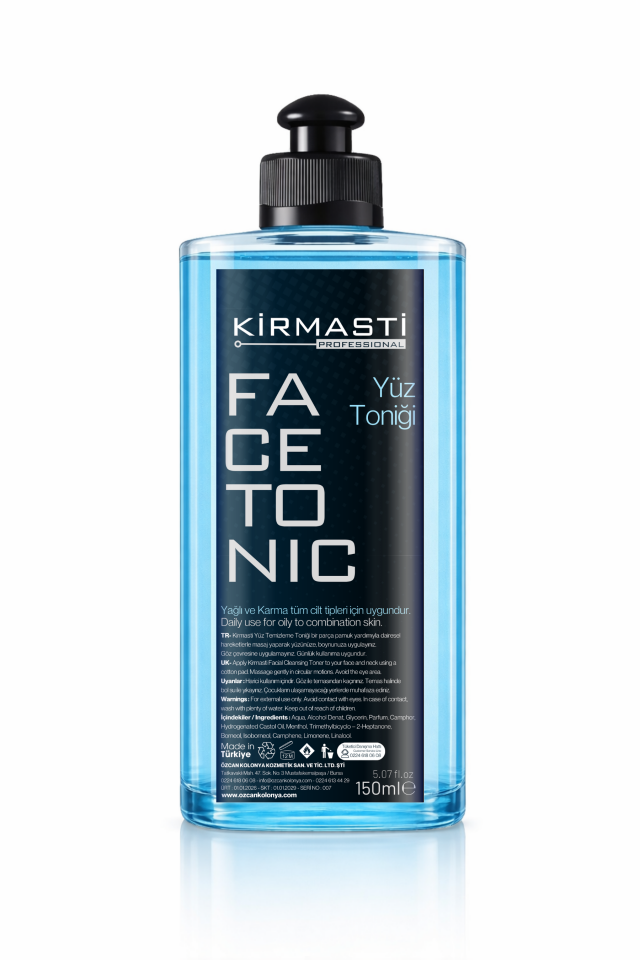 Yüz Temizleme Toniği Ve Akne Karşıtı Makyaj Temizleme Arındırıcı Toniği Yağ Dengeleyici Tonik 150ml