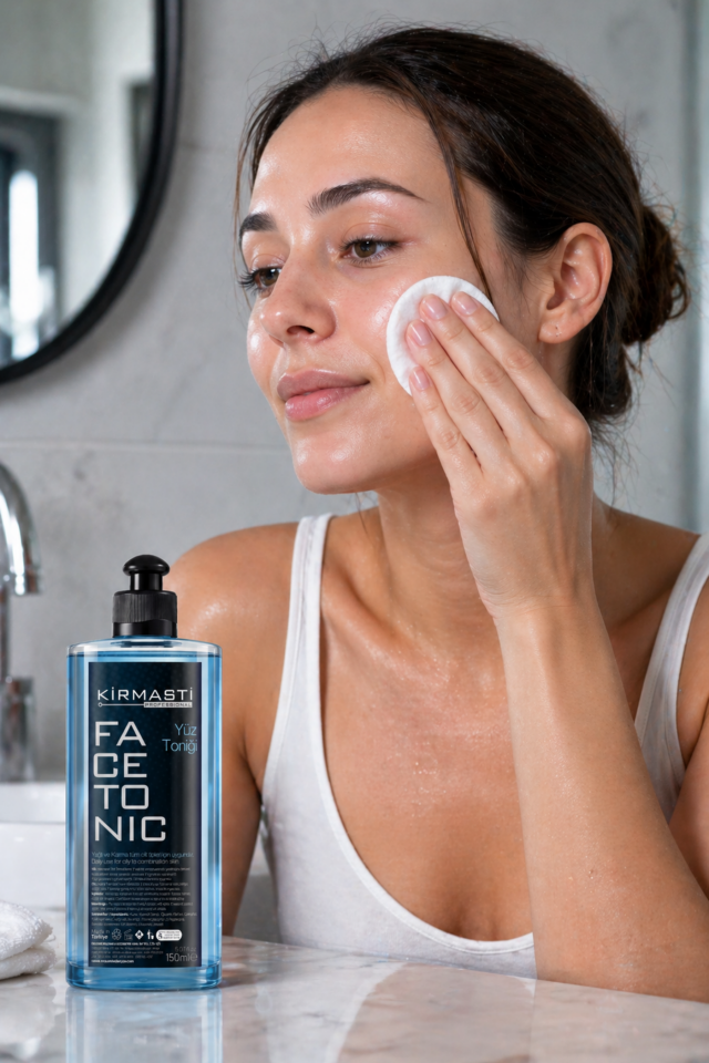 Yüz Temizleme Toniği Ve Akne Karşıtı Makyaj Temizleme Arındırıcı Toniği Yağ Dengeleyici Tonik 150ml