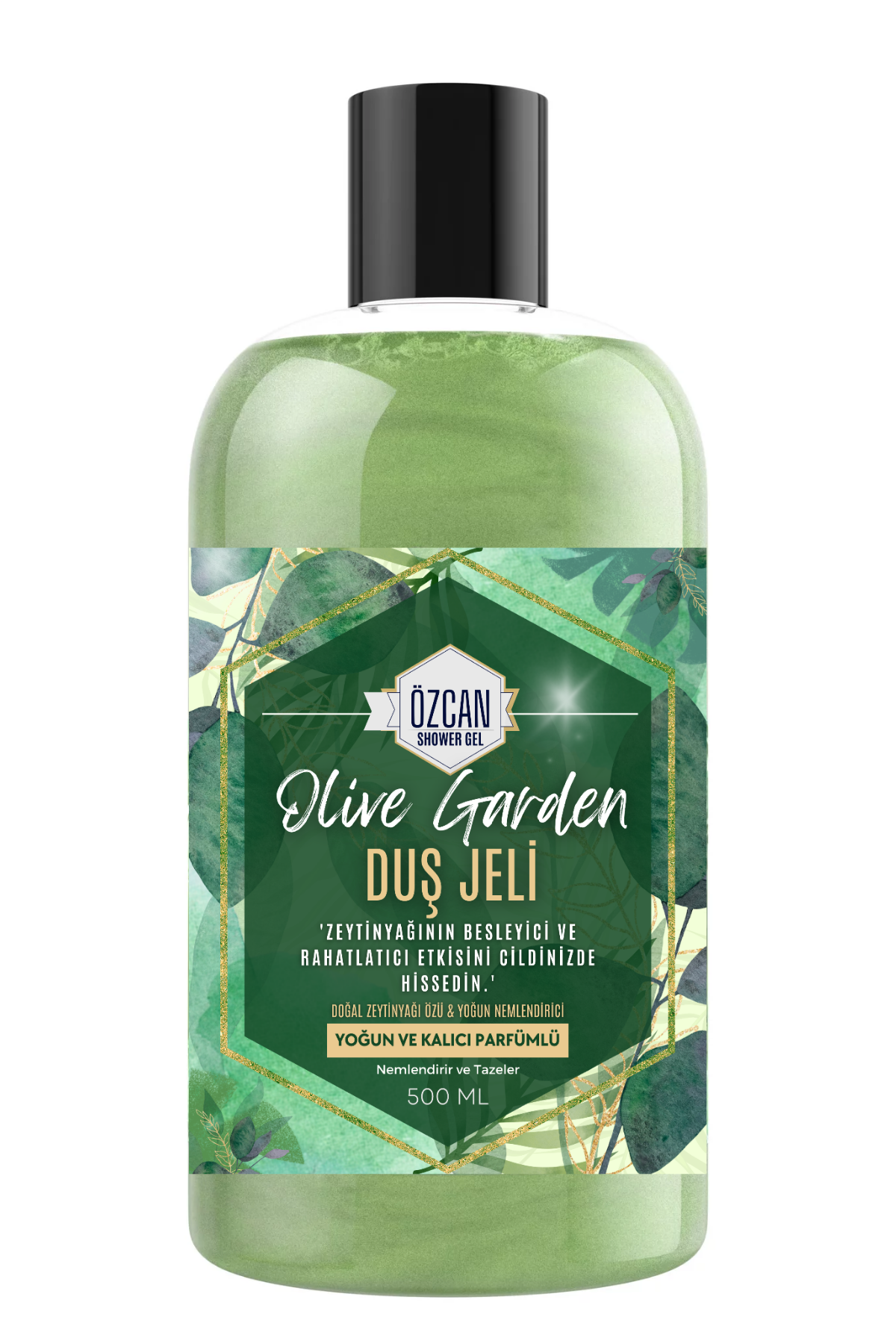 Olive Garden Doğal Zeytinyağlı Hamam Kokulu Zeytinyağı Özlü Nemlendirici Banyo ve Duş Jeli 500ml
