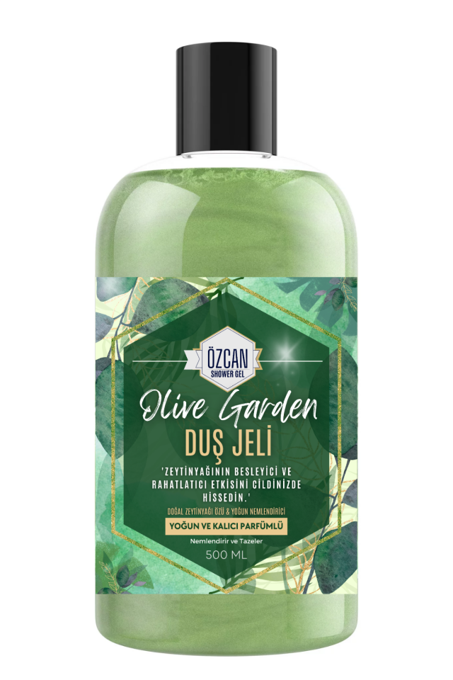 Olive Garden Doğal Zeytinyağlı Hamam Kokulu Zeytinyağı Özlü Nemlendirici Banyo ve Duş Jeli 500ml