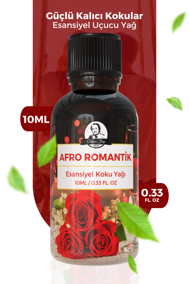 Afro Romantik Amber Kokulu Esansiyel Uçucu Koku Yağı Buhurdanlık Yağı Difüzör Esansı Küre 10ml