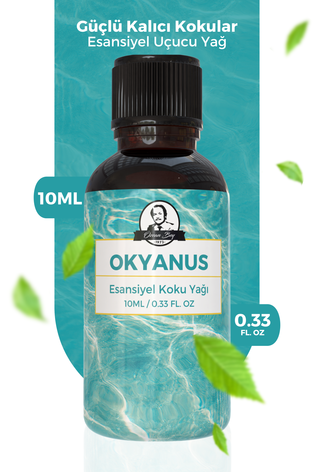 Okyanus Ferahlığı Esansiyel Uçucu Koku Yağı Ocean Buhurdanlık Yağı Difüzör Esansı Küre 10ml